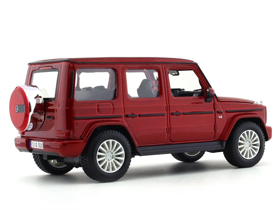 2019 Mercedes-Benz G Class red 1:25 Maisto licensed diecast Scale Model car - Image 4