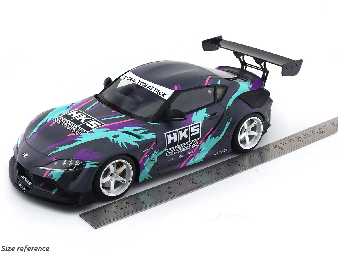 2019 Toyota GR Supra HKS 1:18 GT Spirit Scale Model collectible - Image 10
