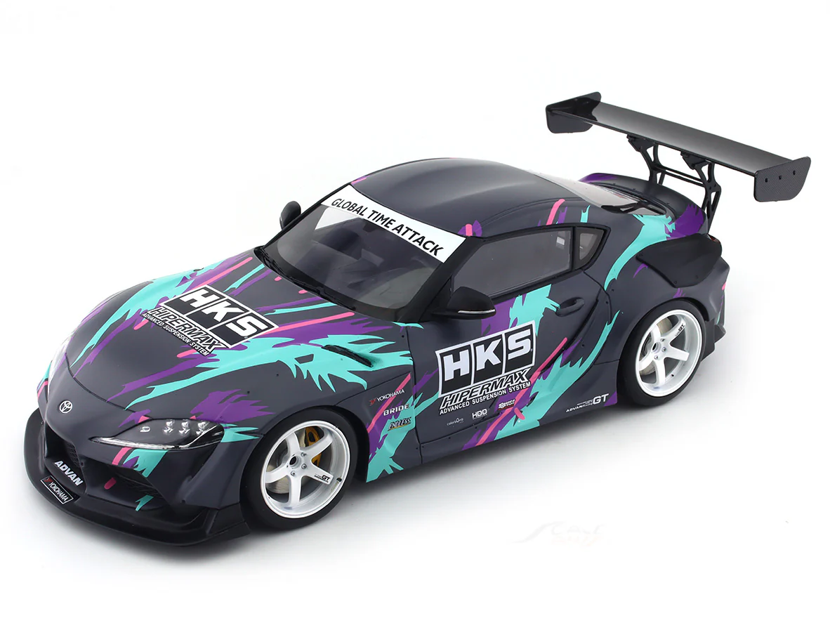 2019 Toyota GR Supra HKS 1:18 GT Spirit Scale Model collectible - Image 7
