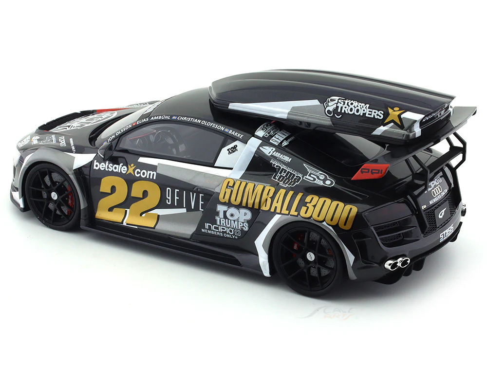 2020 Audi R8 Gumball 3000 1:18 GT Spirit Scale Model collectible - Image 8