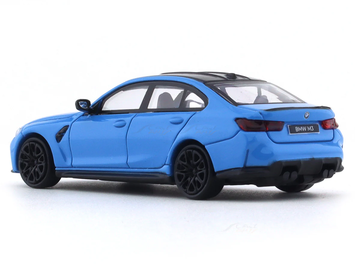 2020 BMW M3 Miami Blue 1:64 Para64 diecast scale model car - Image 3