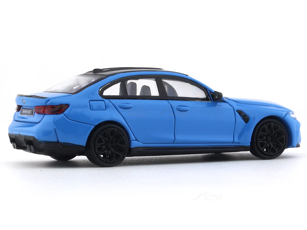 2020 BMW M3 Miami Blue 1:64 Para64 diecast scale model car - Image 4