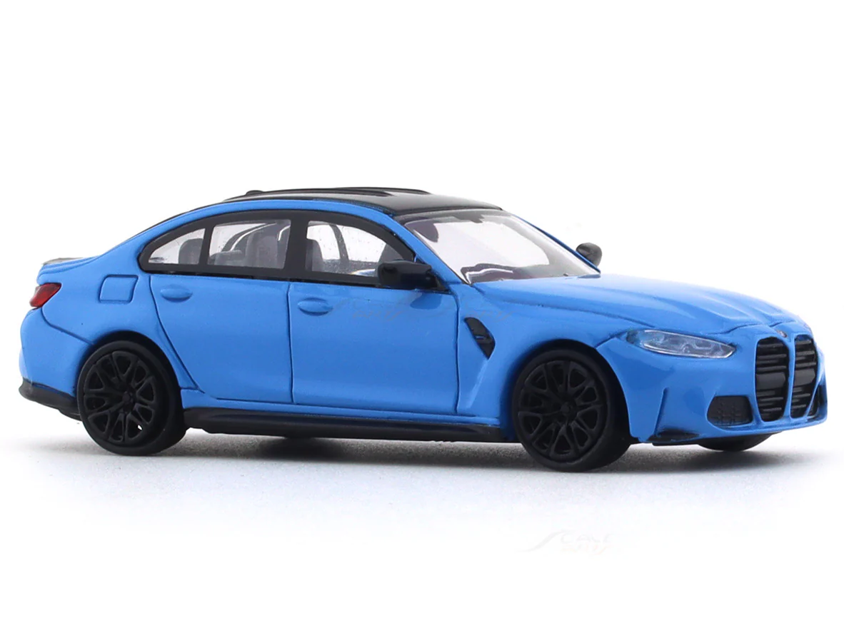 2020 BMW M3 Miami Blue 1:64 Para64 diecast scale model car - Image 6