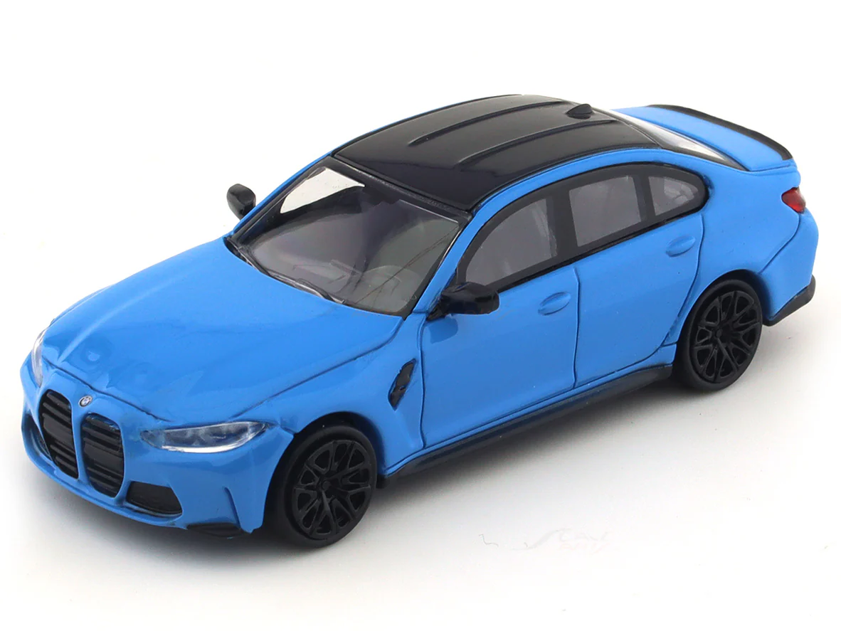 2020 BMW M3 Miami Blue 1:64 Para64 diecast scale model car - Image 7