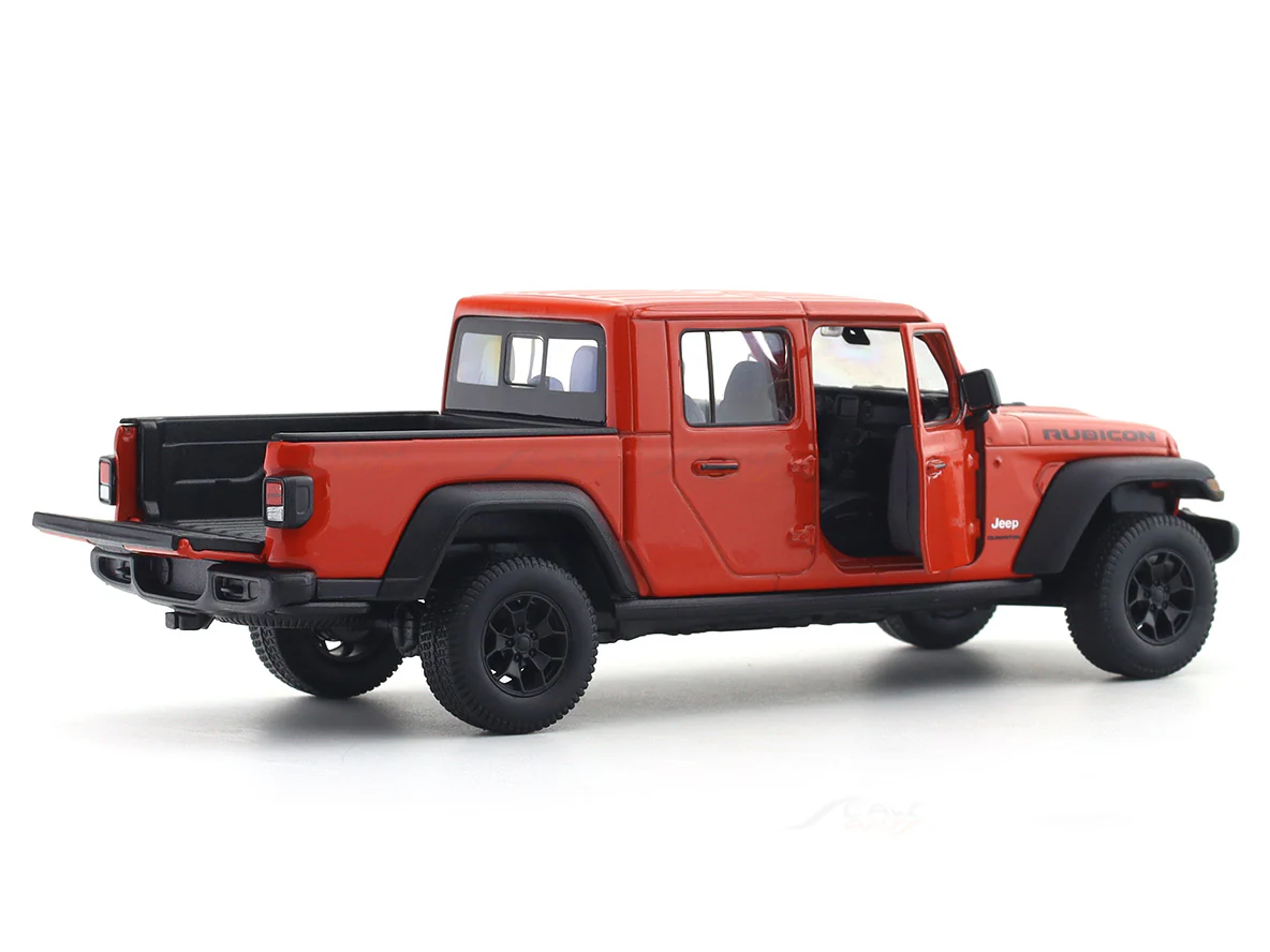 2020 Jeep Rubicon Gladiator Pickup 1:27 Welly Licensed Diecast Scale Model Car Collectible - Image 11
