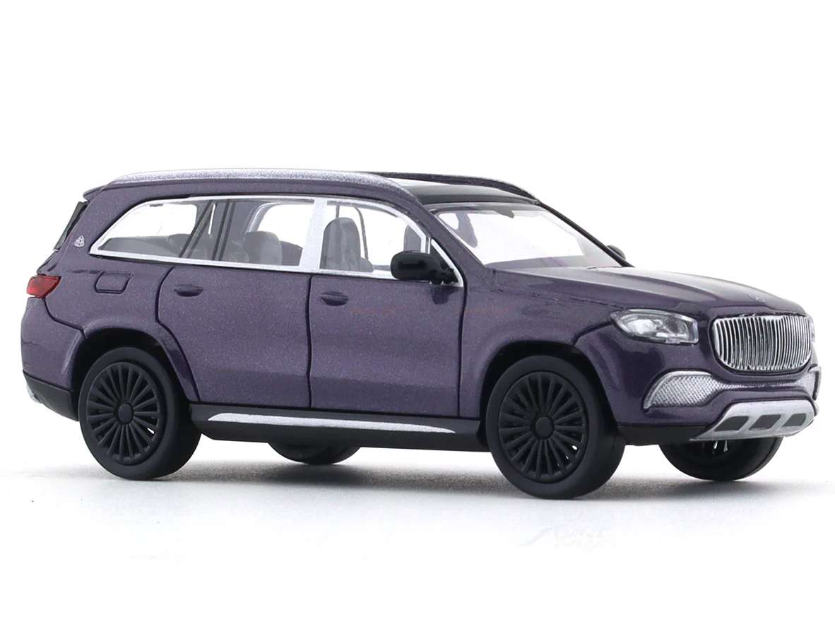 2020 Mercedes-Maybach GLS 600 Purple 1:64 Para64 diecast scale model car - Image 6