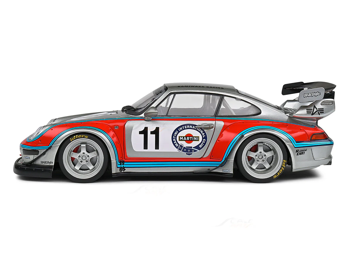 2020 Porsche 911 993 RWB Kamiwaza 1:18 Solido licensed diecast scale model car collectible - Image 2