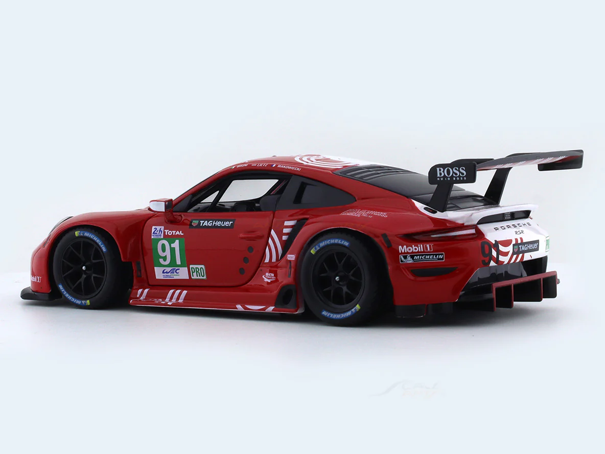 2020 Porsche 911 RSR LM 1:24 Bburago licensed diecast Scale Model car - Image 3