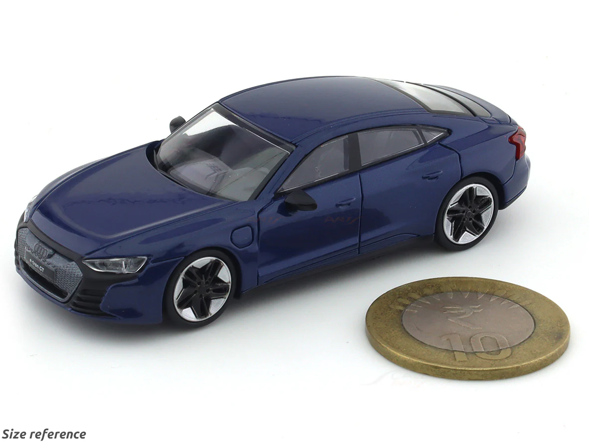 2021 Audi RS e-teon GT ascari Blue 1:64 Para64 diecast scale model car - Image 10