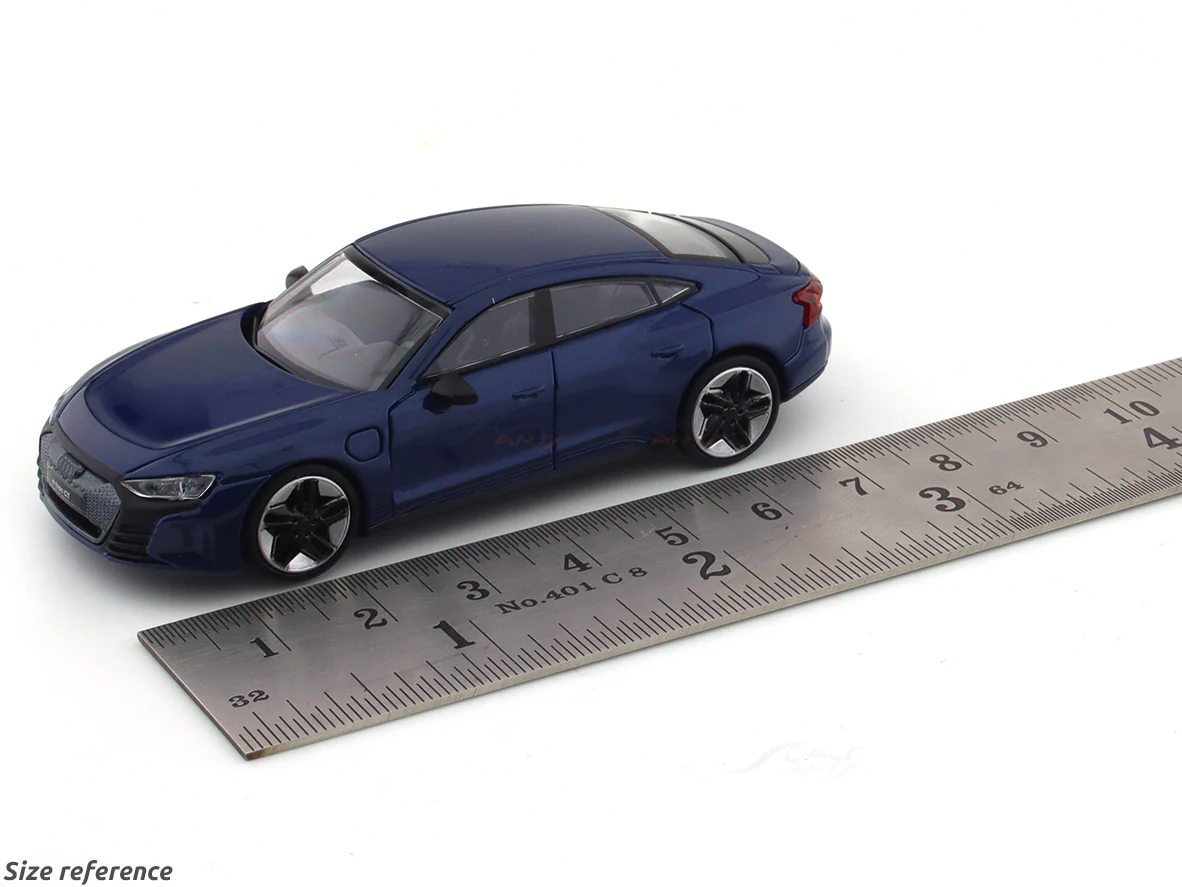 2021 Audi RS e-teon GT ascari Blue 1:64 Para64 diecast scale model car - Image 11
