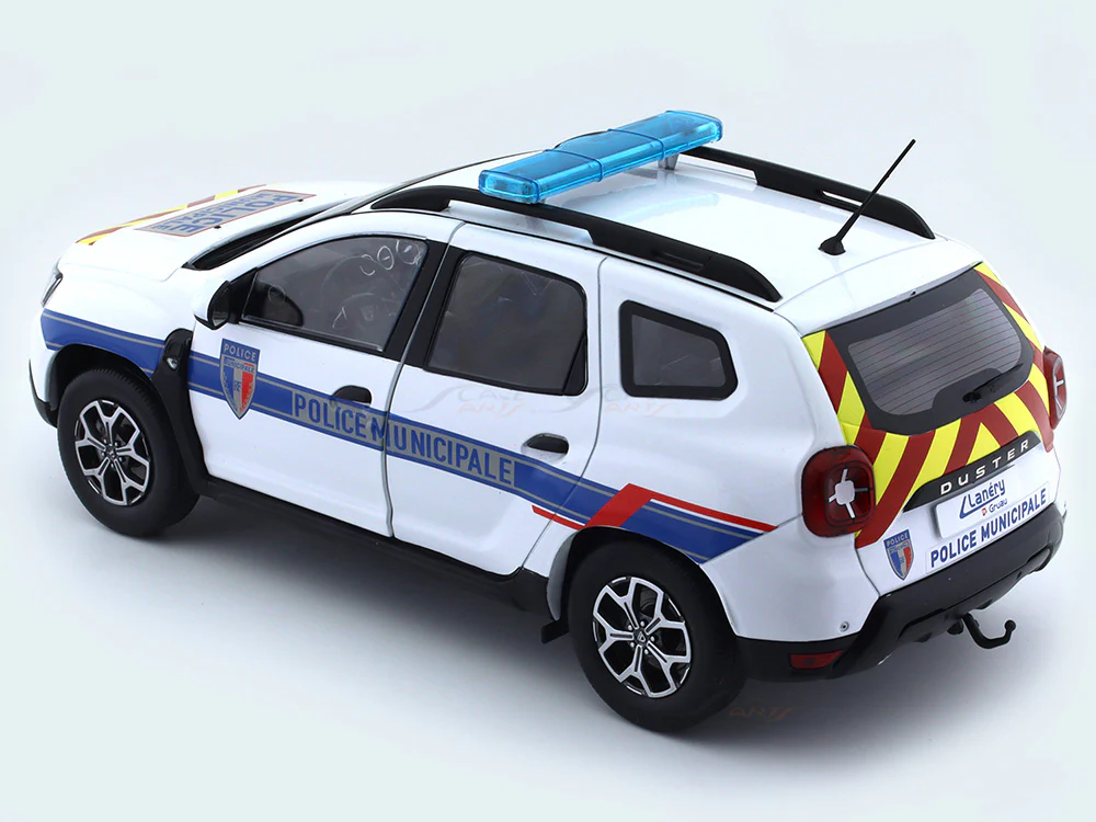 2021 Dacia Duster PH2 Police 1:18 Solido diecast Scale Model collectible - Image 14