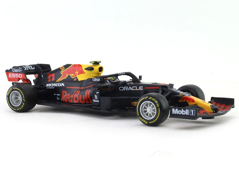 2021 RedBull racing RB16B #11 Sergio Perez 1:43 Bburago scale model car collectible - Image 6