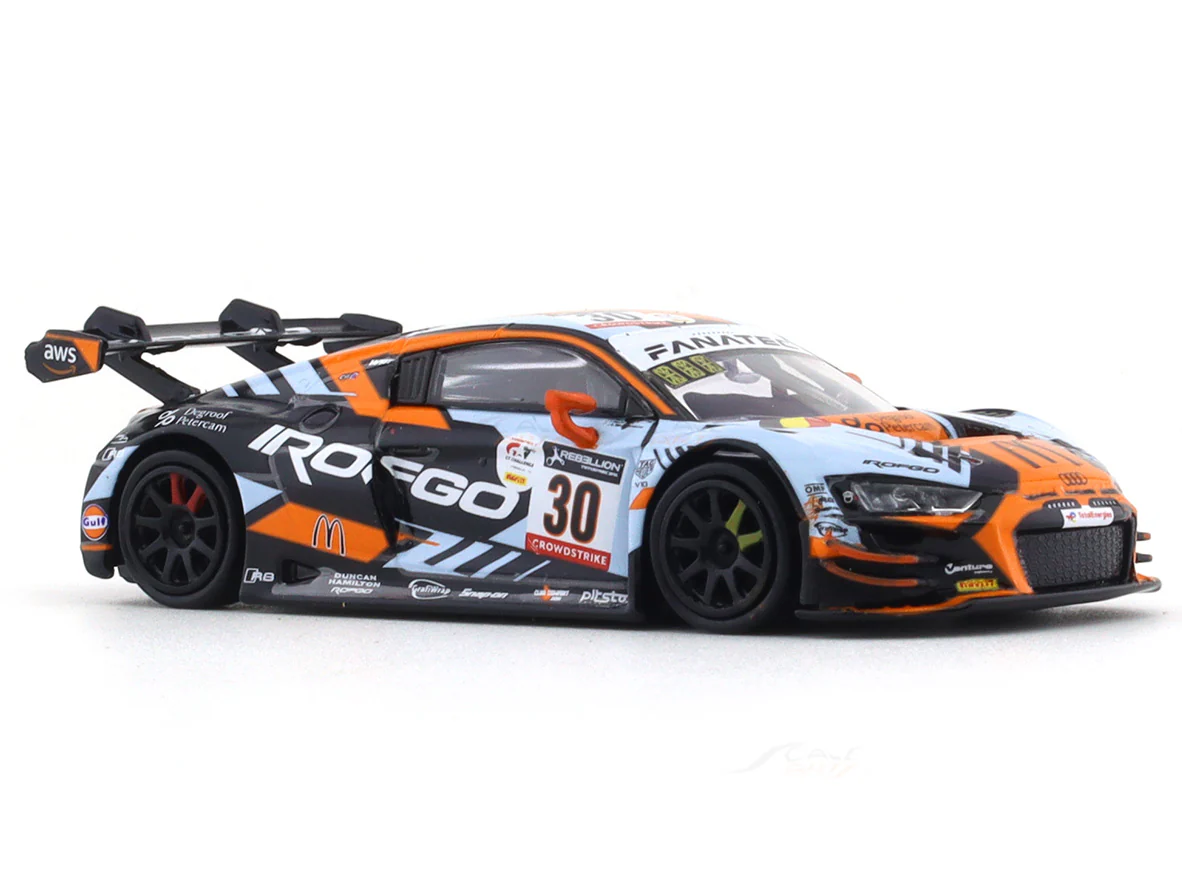 2022 Audi R8 LMS Evo II GTWC Europe 1:64 Para64 diecast scale model car - Image 6