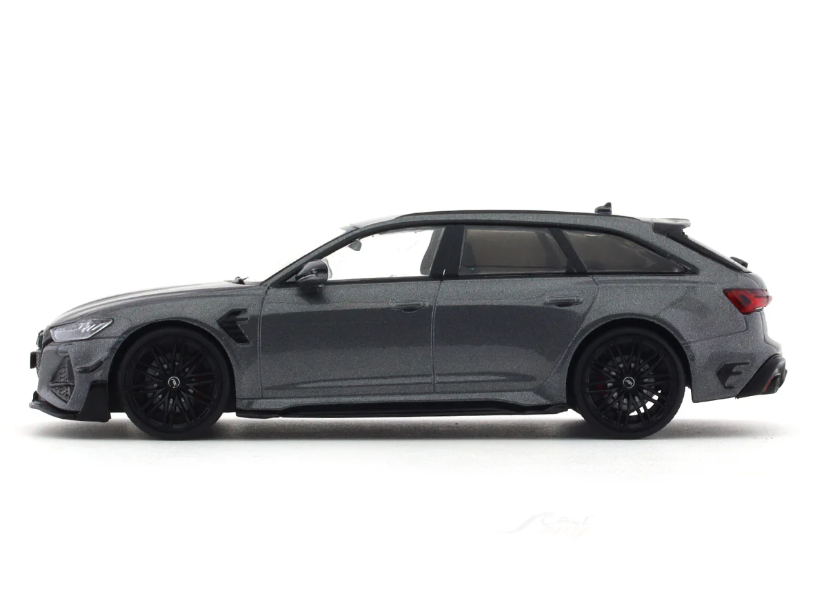 2022 Audi RS6-R C8 ABT grey 1:43 Solido diecast scale model car - Image 2