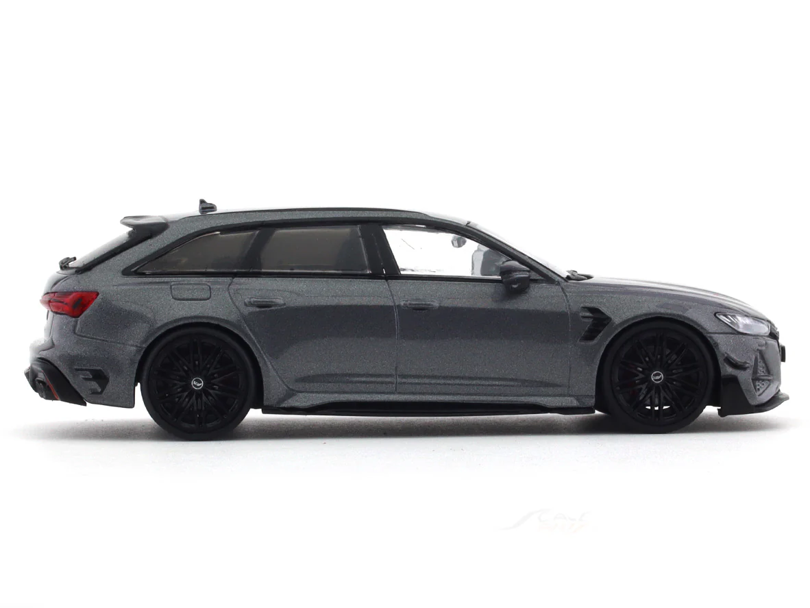 2022 Audi RS6-R C8 ABT grey 1:43 Solido diecast scale model car - Image 5