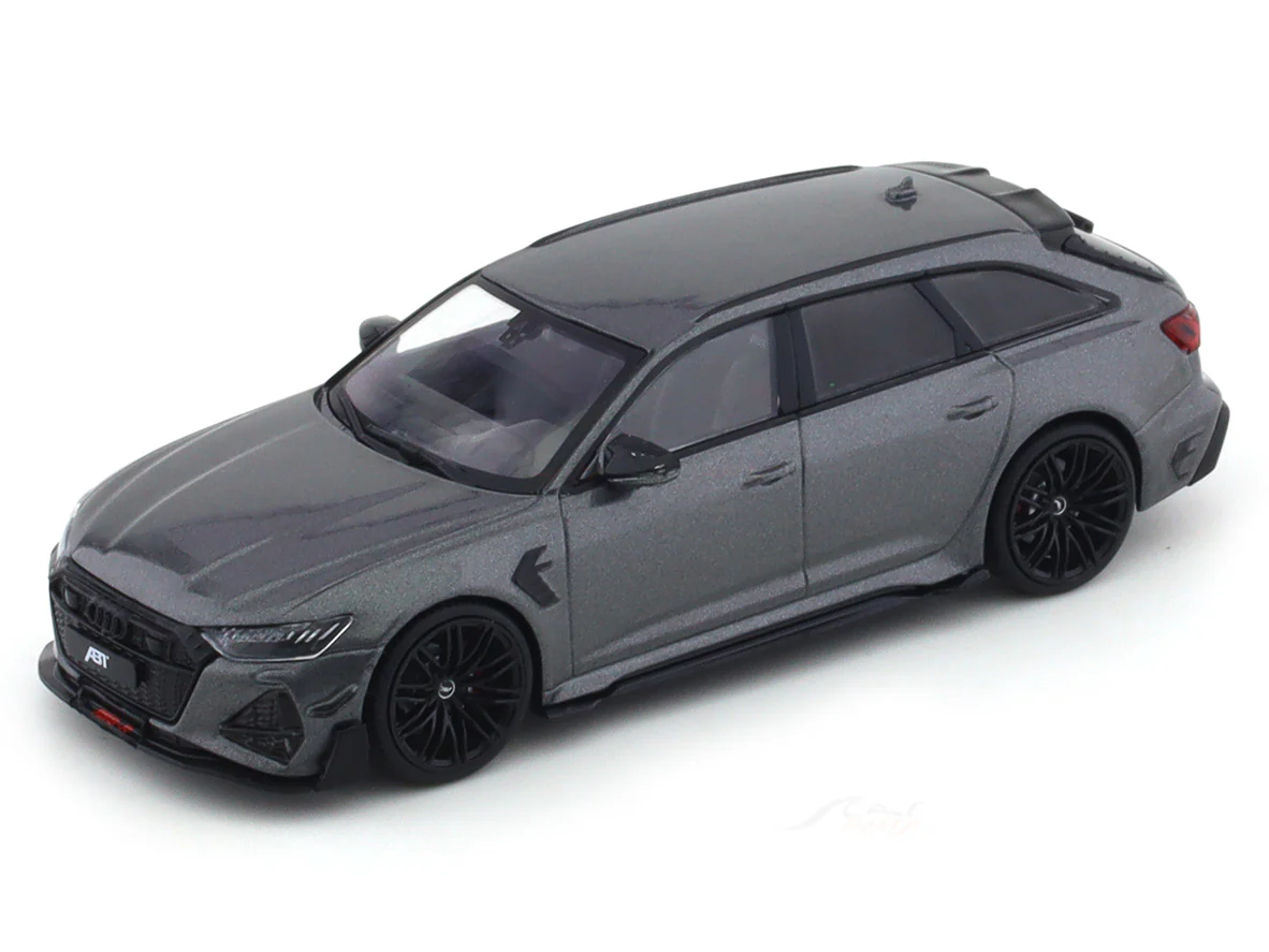 2022 Audi RS6-R C8 ABT grey 1:43 Solido diecast scale model car - Image 7