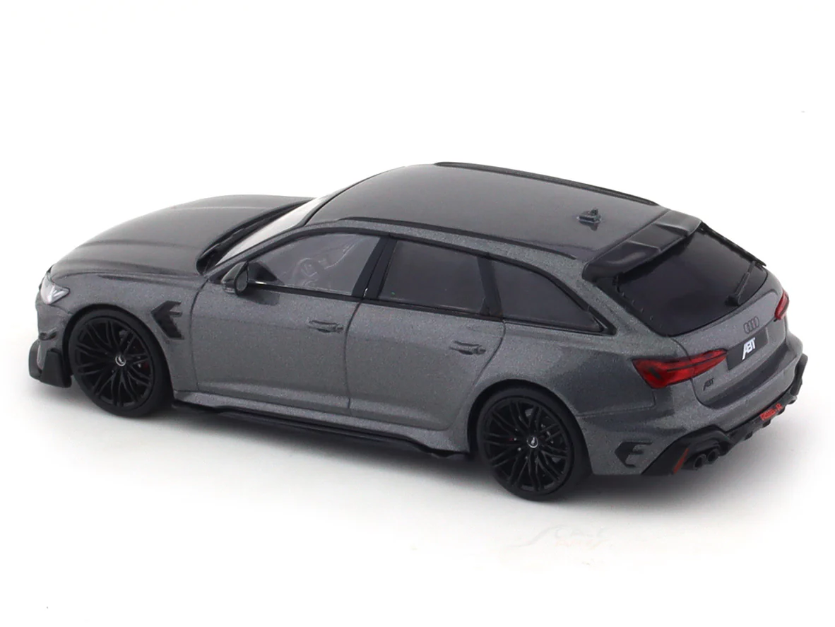 2022 Audi RS6-R C8 ABT grey 1:43 Solido diecast scale model car - Image 8