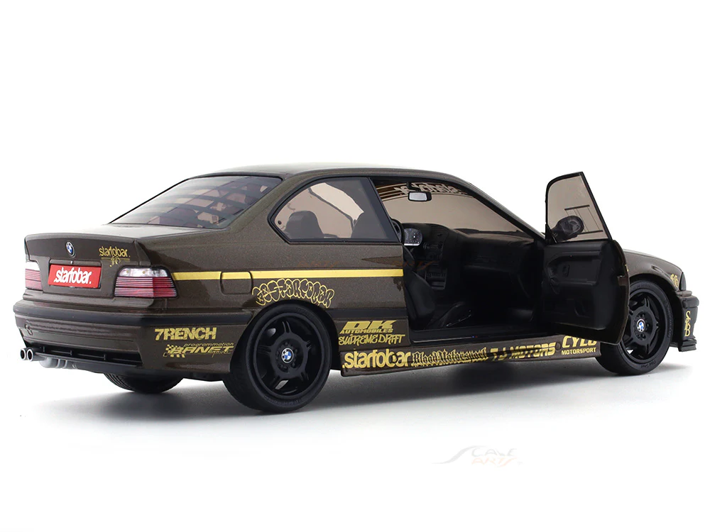 2022 BMW M3 E36 Coupe Starfobar 1:18 Solido diecast Scale Model collectible - Image 10