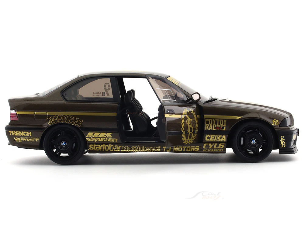 2022 BMW M3 E36 Coupe Starfobar 1:18 Solido diecast Scale Model collectible - Image 11