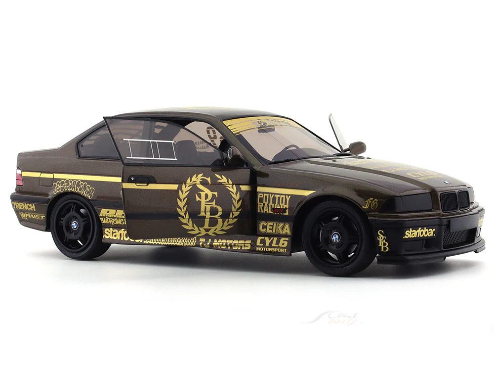 2022 BMW M3 E36 Coupe Starfobar 1:18 Solido diecast Scale Model collectible - Image 12