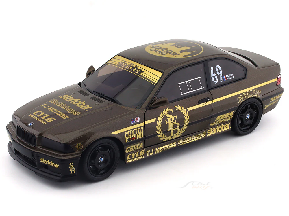 2022 BMW M3 E36 Coupe Starfobar 1:18 Solido diecast Scale Model collectible - Image 13