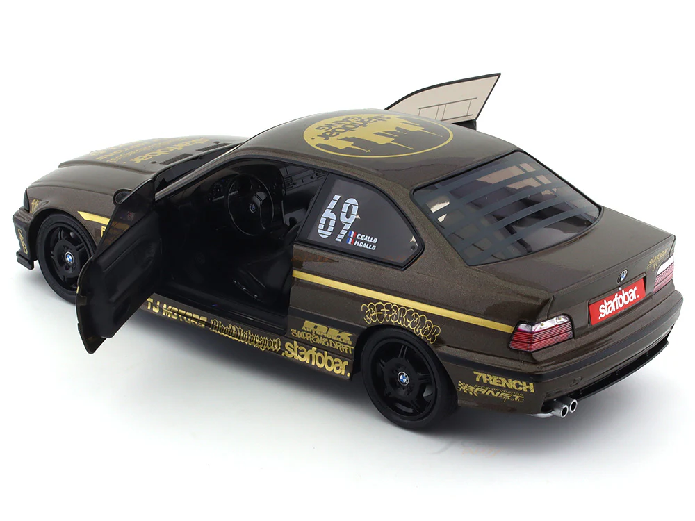 2022 BMW M3 E36 Coupe Starfobar 1:18 Solido diecast Scale Model collectible - Image 16
