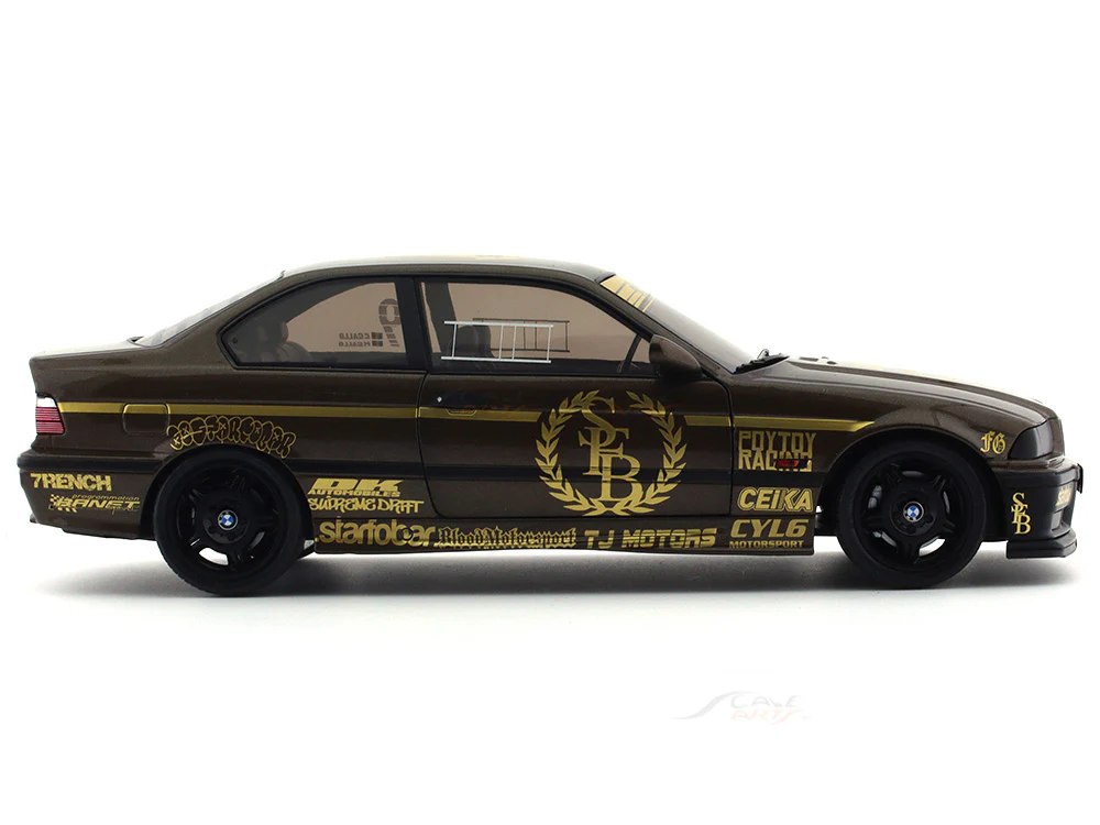 2022 BMW M3 E36 Coupe Starfobar 1:18 Solido diecast Scale Model collectible - Image 5
