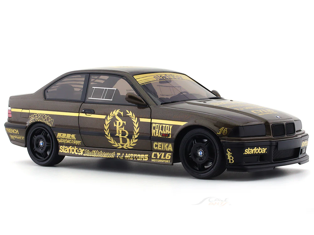 2022 BMW M3 E36 Coupe Starfobar 1:18 Solido diecast Scale Model collectible - Image 6