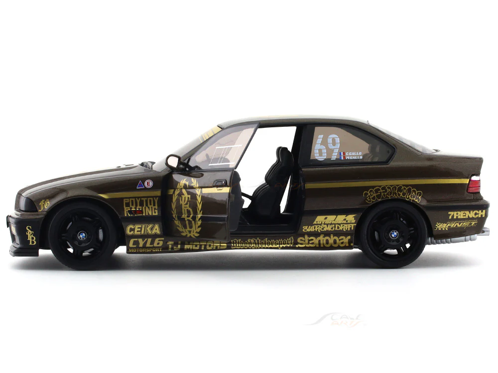 2022 BMW M3 E36 Coupe Starfobar 1:18 Solido diecast Scale Model collectible - Image 8