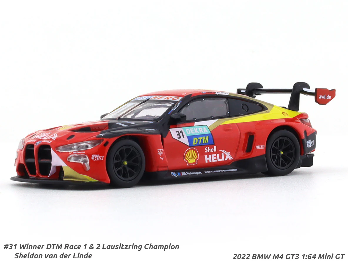 2022 BMW M4 GT3 #31 1:64 Mini GT diecast scale model car