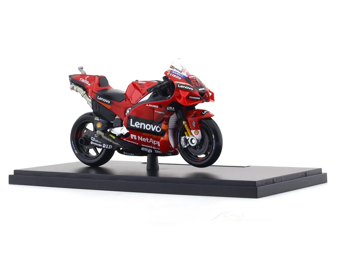 2022 Ducati Desmosecidi Lenovo team 1:18 Maisto diecast scale Model bike collectible - Image 6