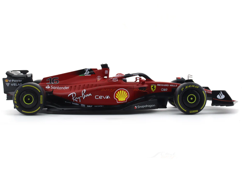 2022 Ferrari F1-75 #16 Charles Leclerc 1:18 Bburago Scale Model car collectible - Image 5