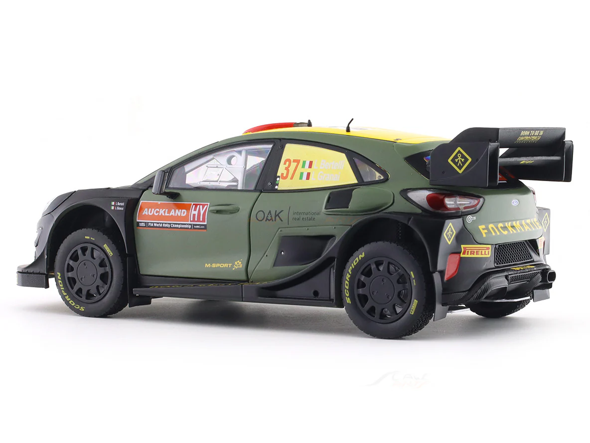 2022 Ford Puma Rally 1 Hybrid Rally New Zealand 1:18 Solido licensed diecast scale model car collectible - Image 3