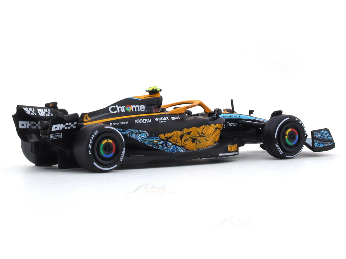 2022 McLaren MCL36 Lando Norris Abu Dhabi GP 1:64 Tarmac Works diecast scale model car - Image 4