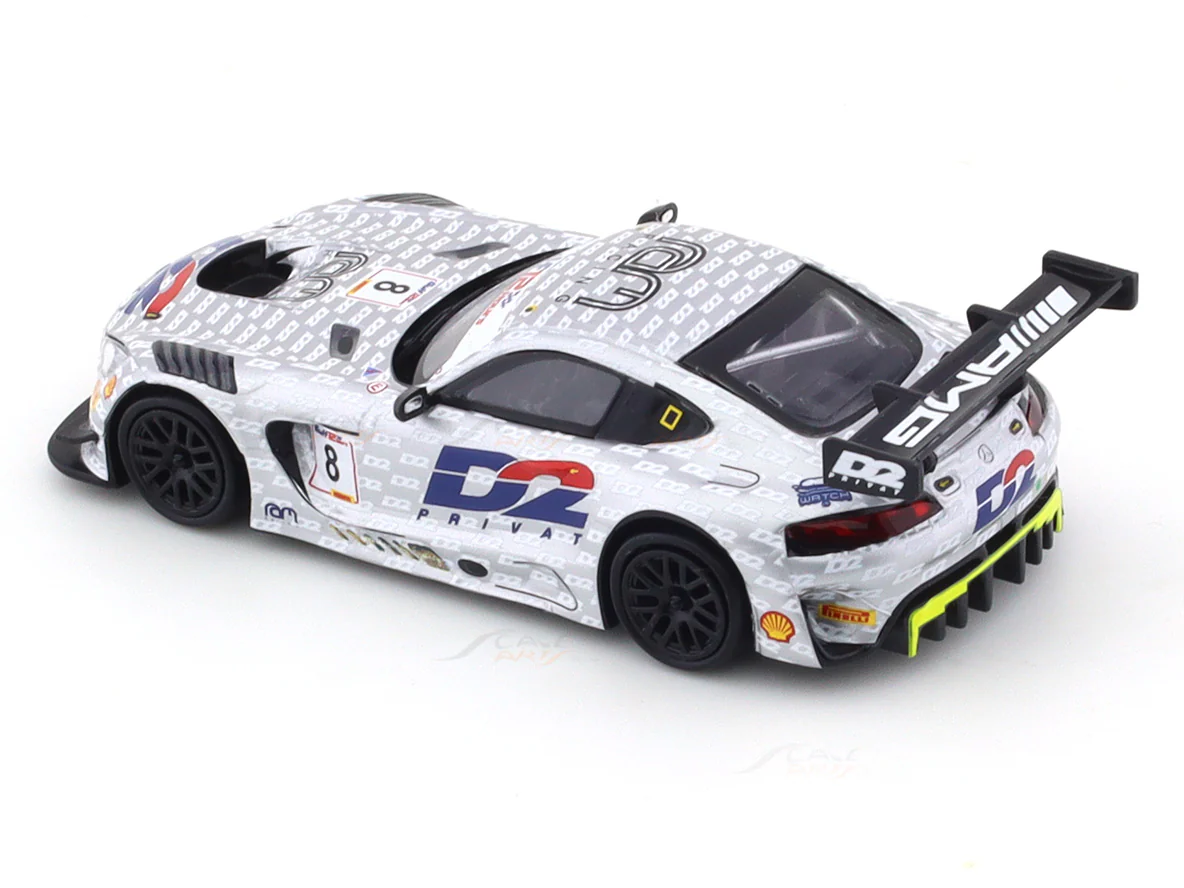 2022 Mercedes-AMG GT3 Evo Gulf 12h 1:64 Para64 licensed diecast scale model car - Image 8