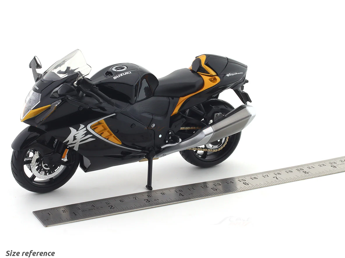 2022 Suzuki Hayabusa Black 1:12 Maisto Licensed Scale Model bike collectible - Image 10