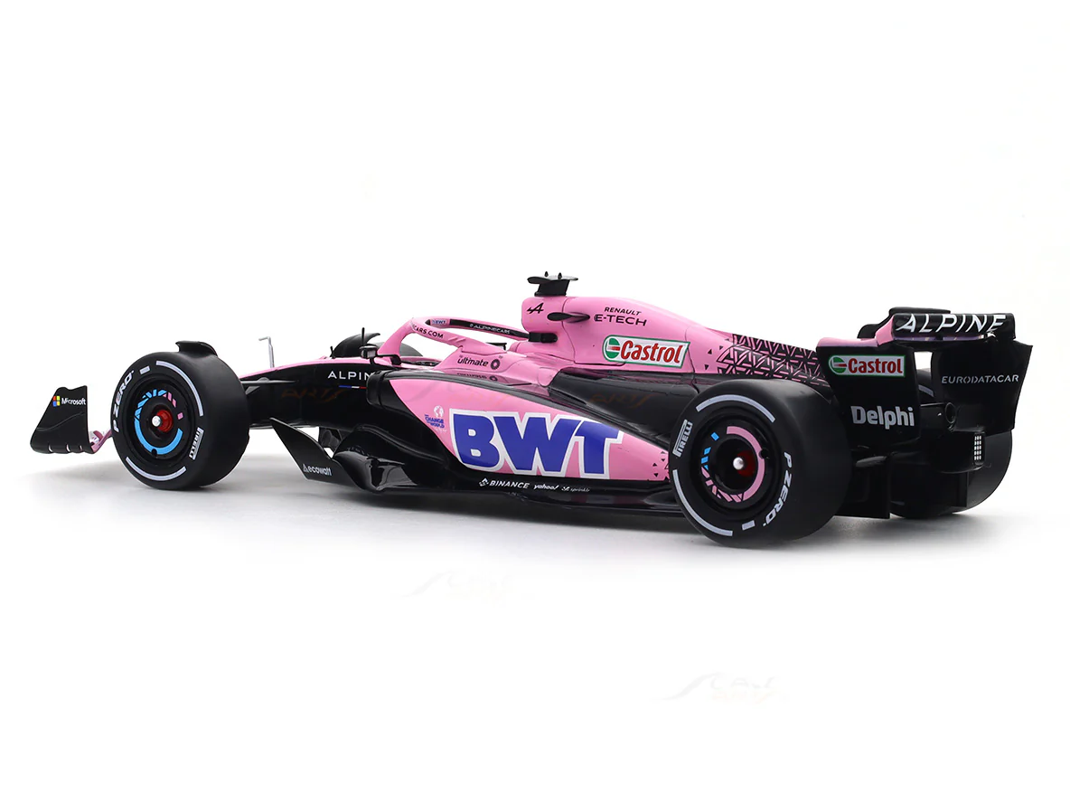2023 Alpine A523 Presentation 1:18 Solido licensed diecast scale model car collectible - Image 3