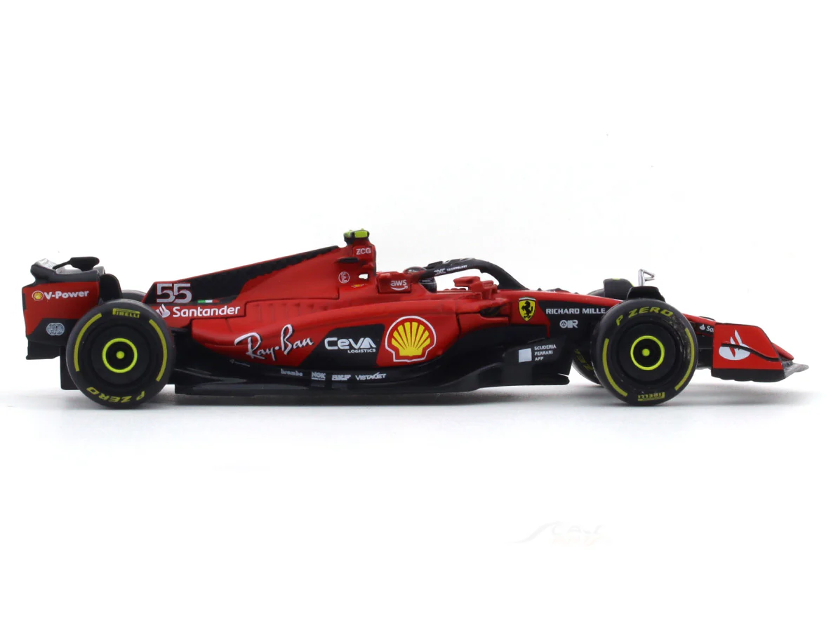 2023 Ferrari SF-23 Carlos Sainz 1:43 Bburago Formula 1 diecast scale model car - Image 5