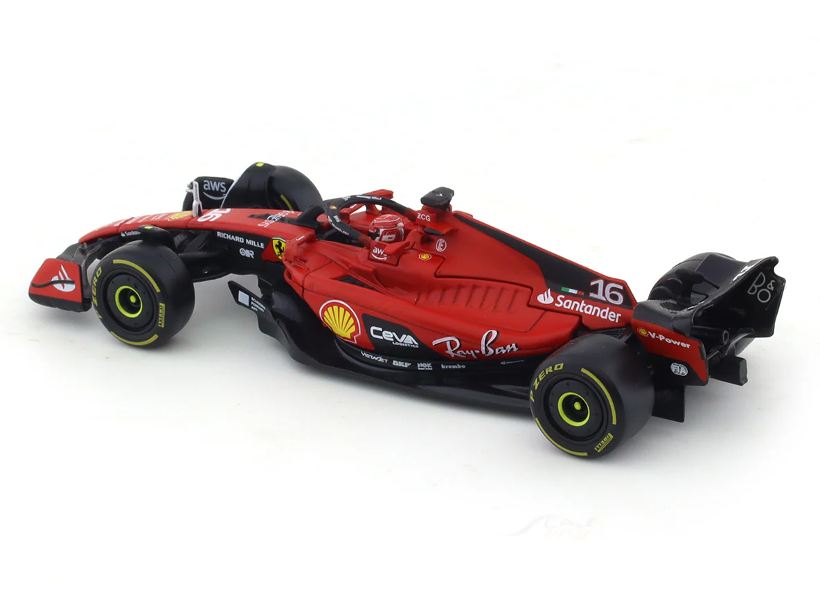 2023 Ferrari SF-23 Charles Leclerc 1:43 Bburago Formula 1 diecast scale model car - Image 8