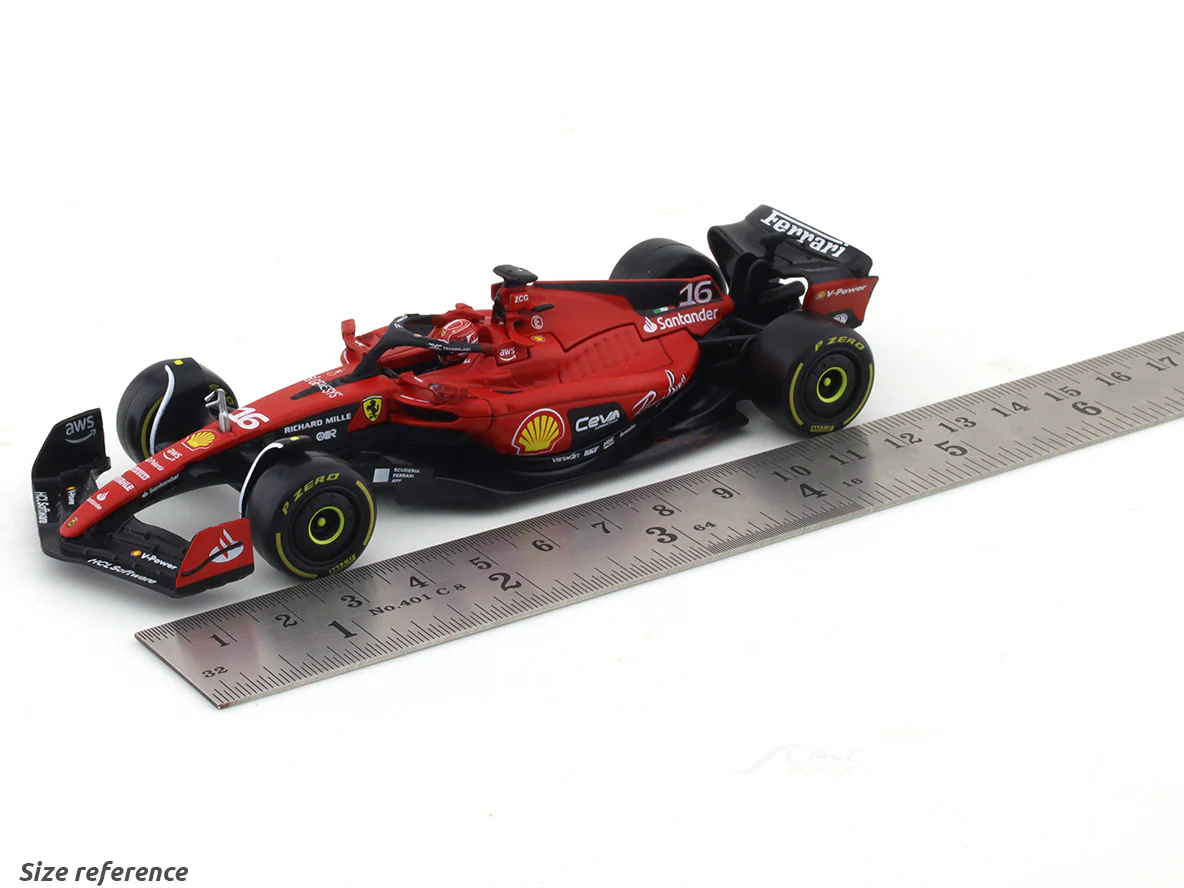 2023 Ferrari SF-23 Charles Leclerc 1:43 Bburago Formula 1 diecast scale model car - Image 9