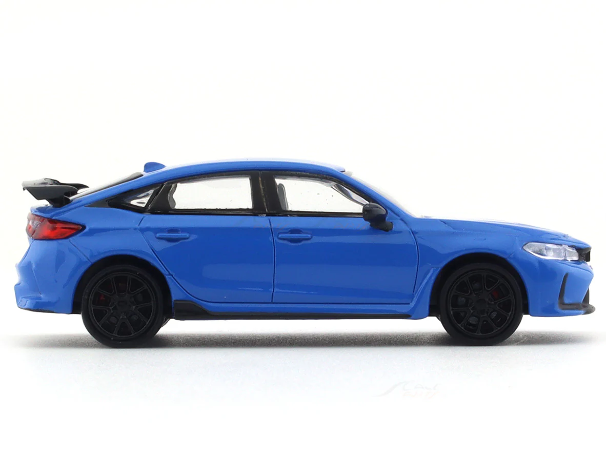 2023 Honda Civic Type R Boost blue pearl 1:64 Para64 diecast scale model car - Image 5