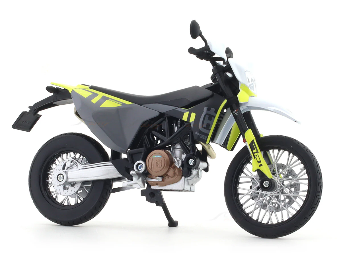 2023 Husqvarna 701 Supermoto 1:12 Maisto licensed diecast scale model bike - Image 6