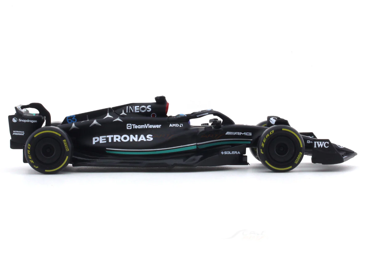 2023 Mercedes-AMG W14 E Performance George Russell 1:43 Bburago Formula 1 diecast scale model car - Image 5