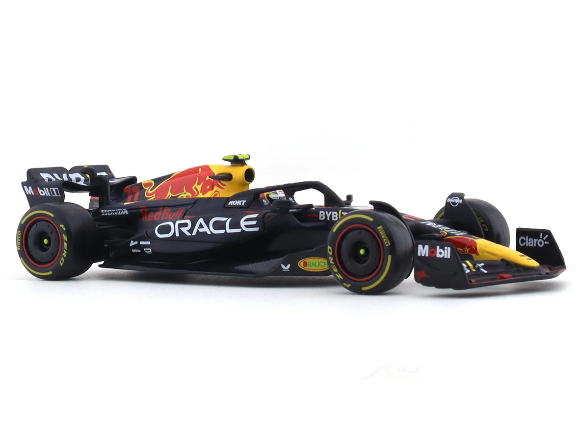2023 Oracle Red Bull Racing RB19 Sergio Perez 1:43 Bburago Formula 1 diecast scale model car - Image 6