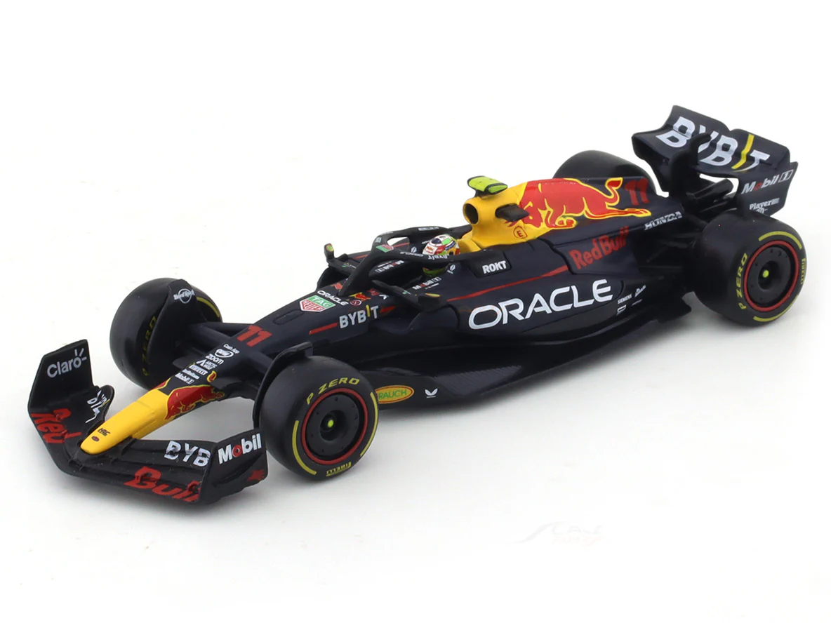 2023 Oracle Red Bull Racing RB19 Sergio Perez 1:43 Bburago Formula 1 diecast scale model car - Image 7
