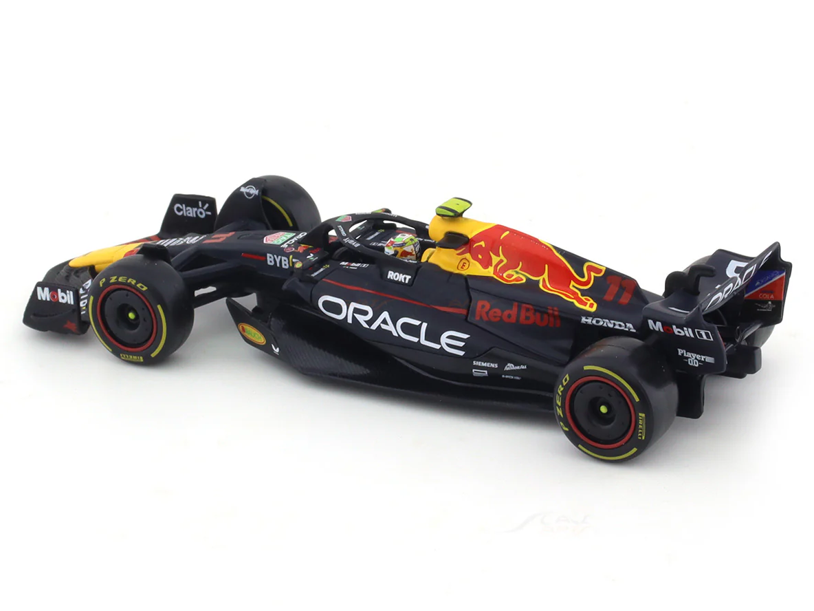 2023 Oracle Red Bull Racing RB19 Sergio Perez 1:43 Bburago Formula 1 diecast scale model car - Image 8