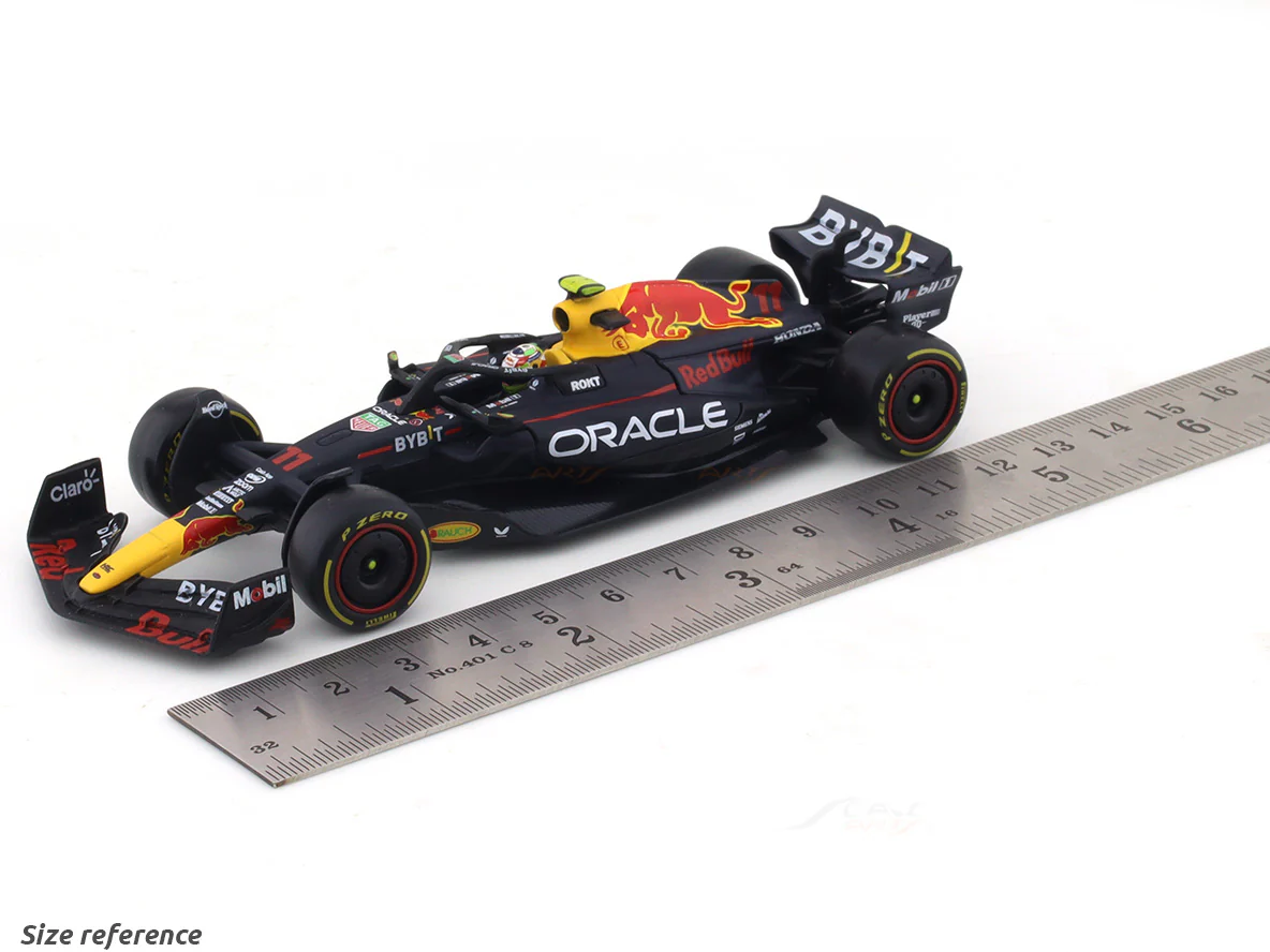 2023 Oracle Red Bull Racing RB19 Sergio Perez 1:43 Bburago Formula 1 diecast scale model car - Image 9