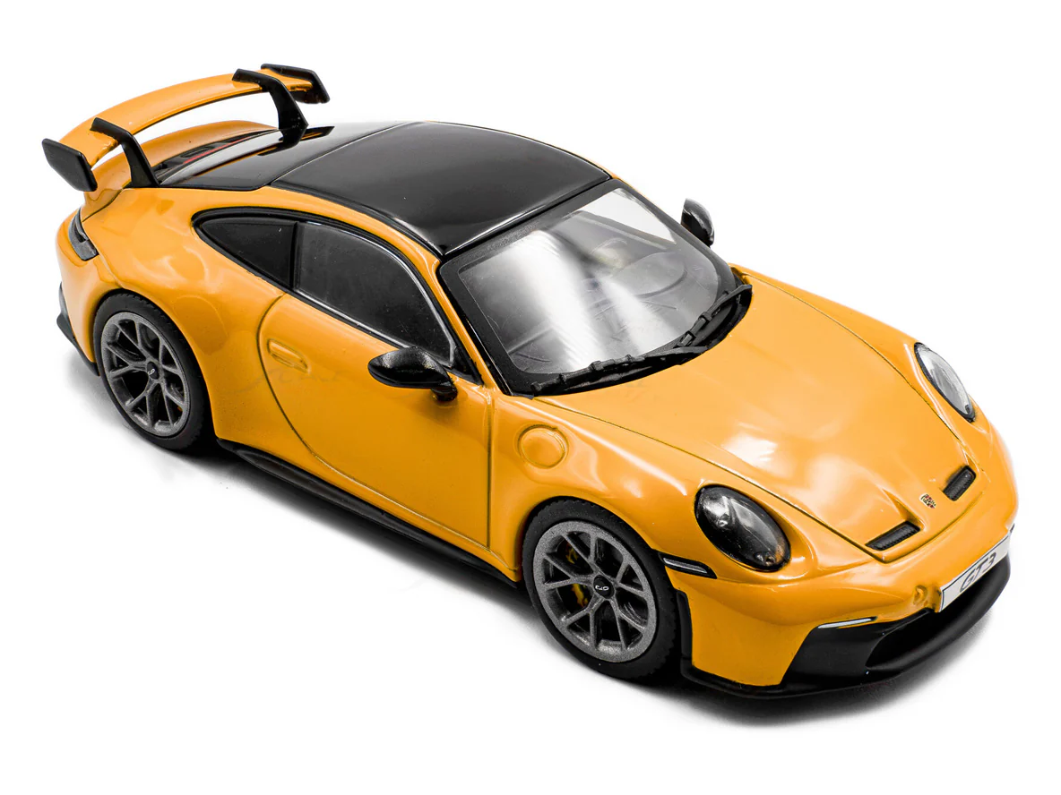 2023 Porsche 911 992 GT3 Signal Yellow 1:43 Solido Licensed Diecast Scale Model Car Collectible - Image 7