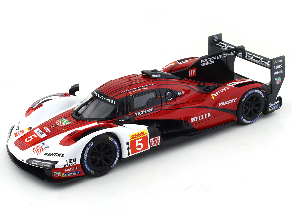 2023 Porsche 963 #5 24h Le Mans 1:24 Bburago licensed diecast Scale Model car - Image 8