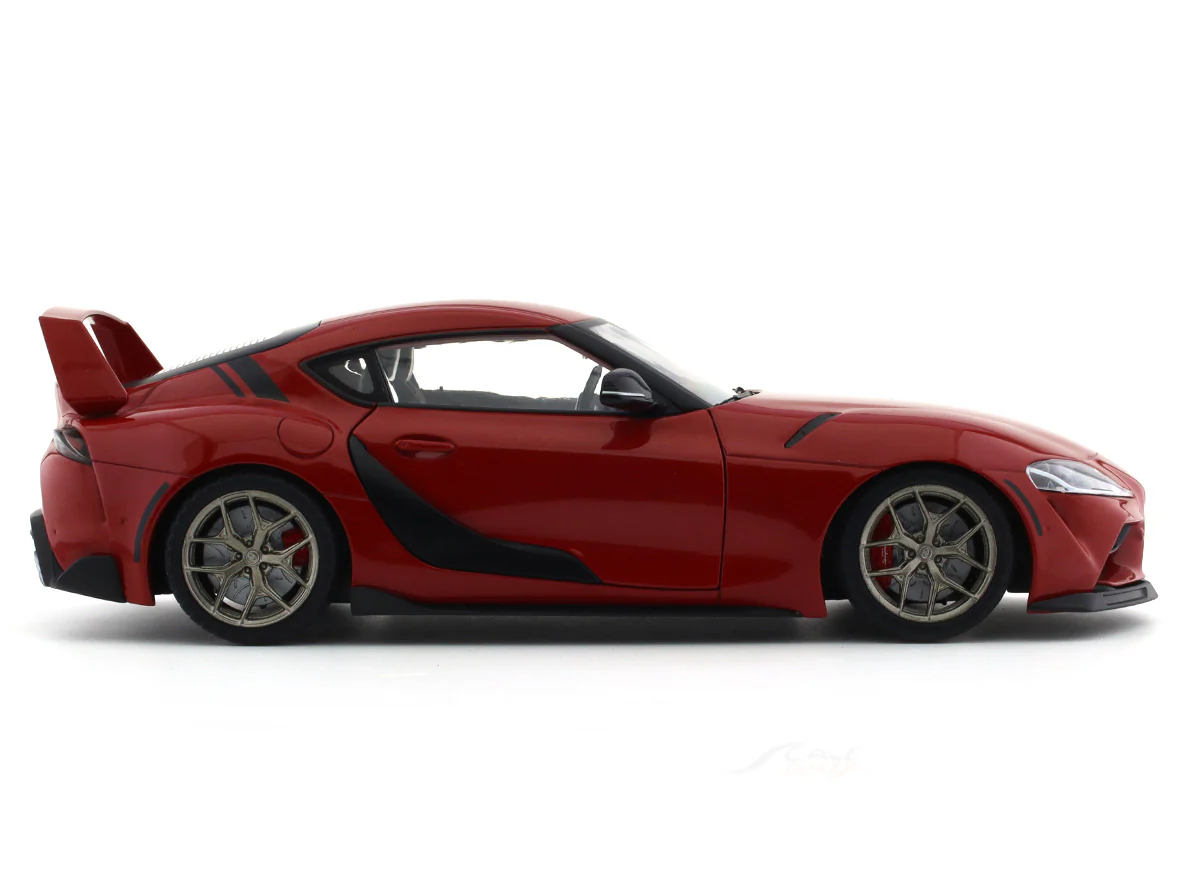 2023 Toyota GR Supra Red 1:18 Solido diecast scale model car collectible - Image 5